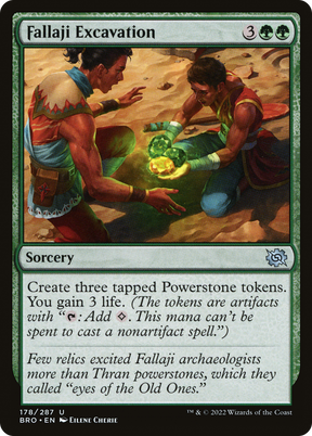 Magic: The Gathering - Fallaji Excavation Foil - The Brothers' War