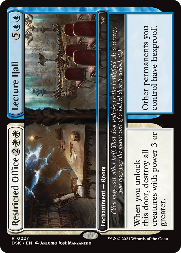 Magic: The Gathering - Restricted Office // Lecture Hall Foil - Duskmourn: House of Horror