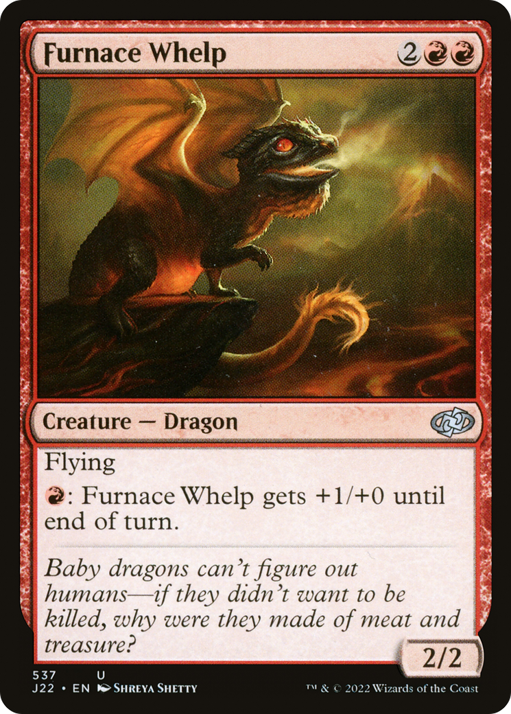 Magic: The Gathering - Furnace Whelp - Jumpstart 2022