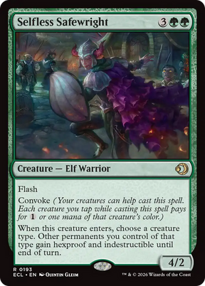 Magic: The Gathering - Selfless Safewright Foil - Lorwyn Eclipsed