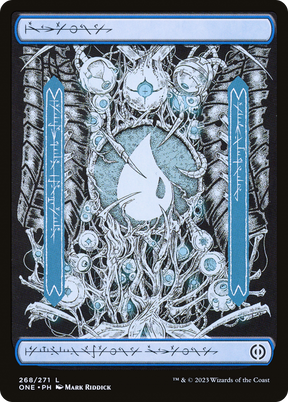 Magic: The Gathering - Island #268 Foil - Phyrexia: All Will Be One