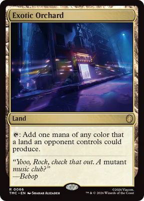 Magic: The Gathering - Exotic Orchard - Teenage Mutant Ninja Turtles Eternal