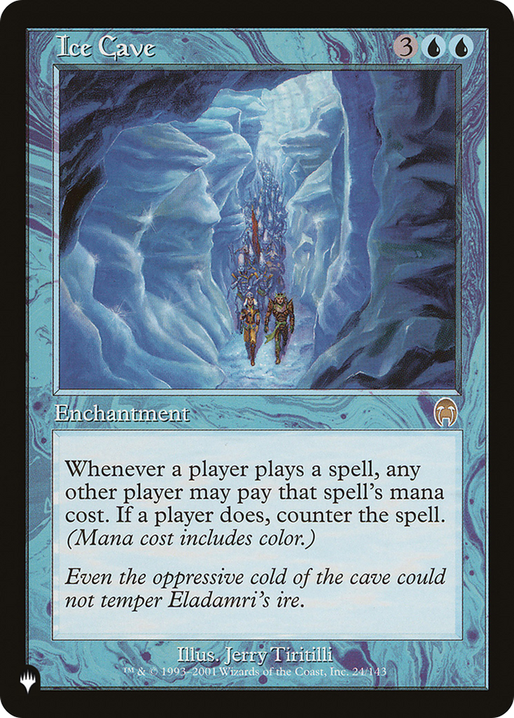 Magic: The Gathering - Ice Cave - The List