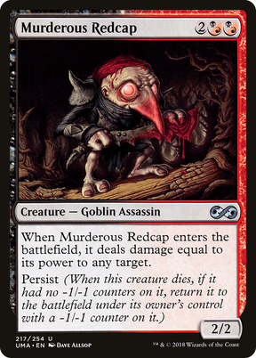 Magic: The Gathering - Murderous Redcap Foil - Ultimate Masters
