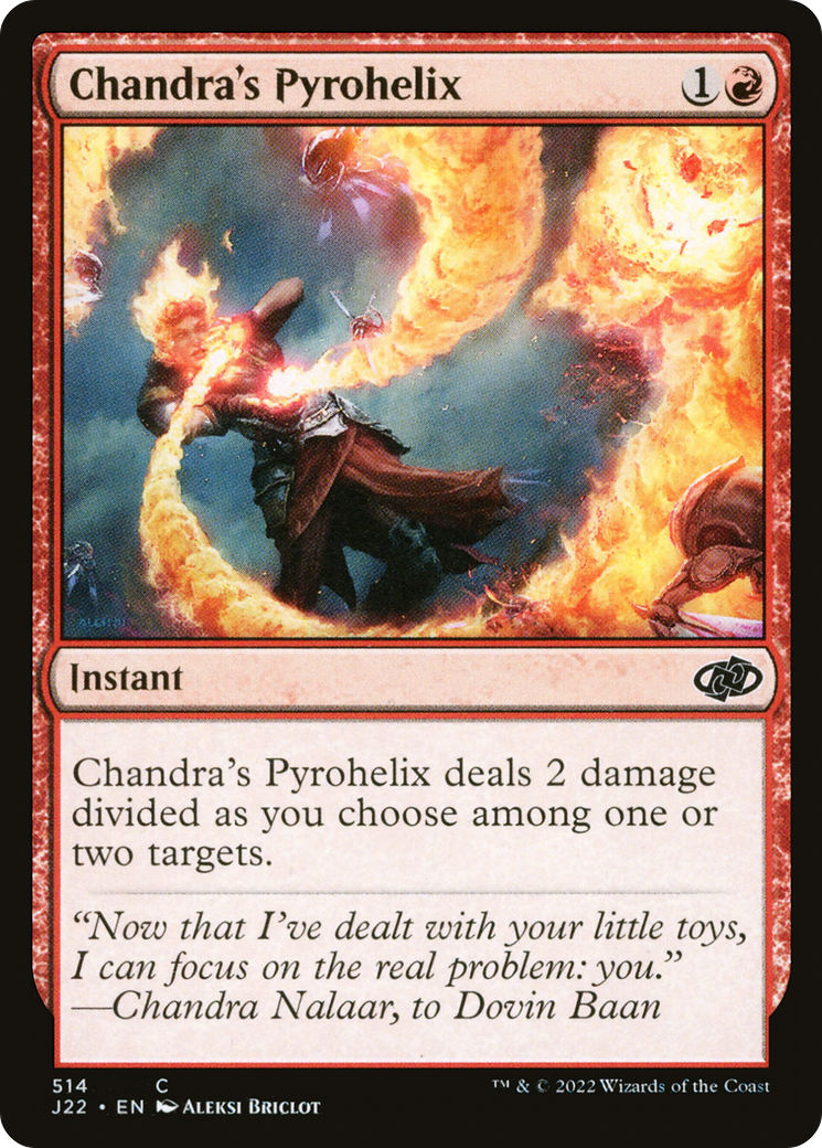 Magic: The Gathering - Chandra's Pyrohelix - Jumpstart 2022