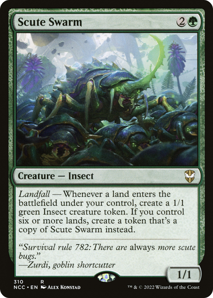 Magic: The Gathering - Scute Swarm - New Capenna Commander