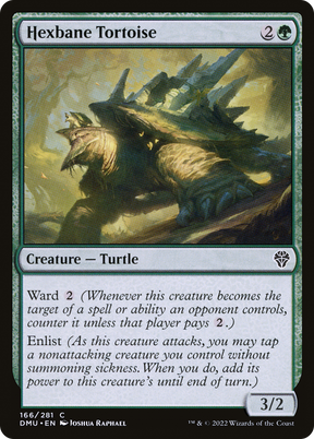 Magic: The Gathering - Hexbane Tortoise Foil - Dominaria United