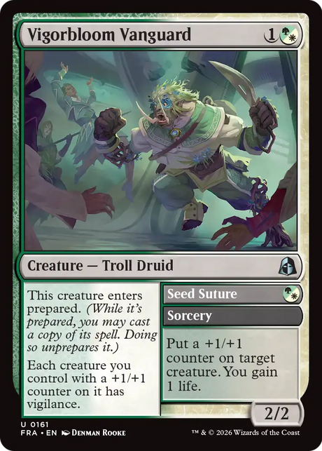 Magic: The Gathering - Vigorbloom Vanguard // Seed Suture - Reality Fracture
