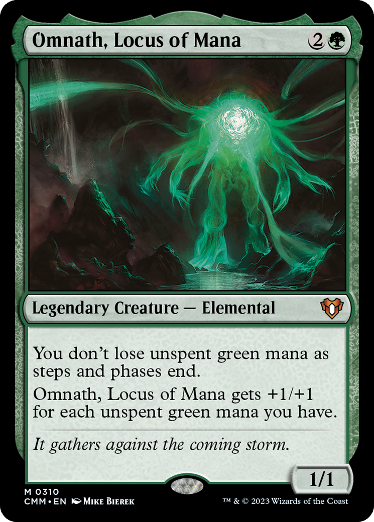 Magic: The Gathering - Omnath, Locus of Mana - Commander Masters