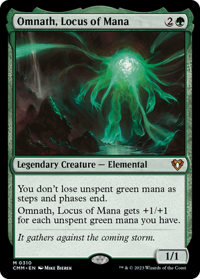 Magic: The Gathering - Omnath, Locus of Mana - Commander Masters