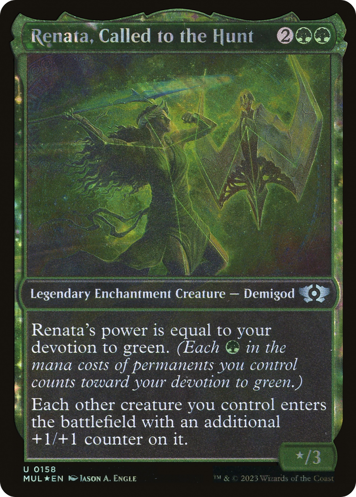 Magic: The Gathering - Renata, Called to the Hunt Foil - Multiverse Legends