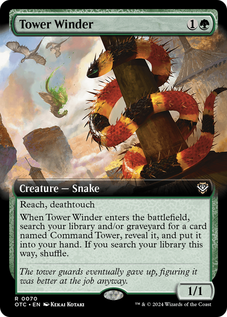 Magic: The Gathering - Tower Winder - Outlaws of Thunder Junction Commander