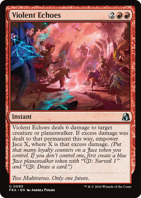 Magic: The Gathering - Violent Echoes Foil - Reality Fracture