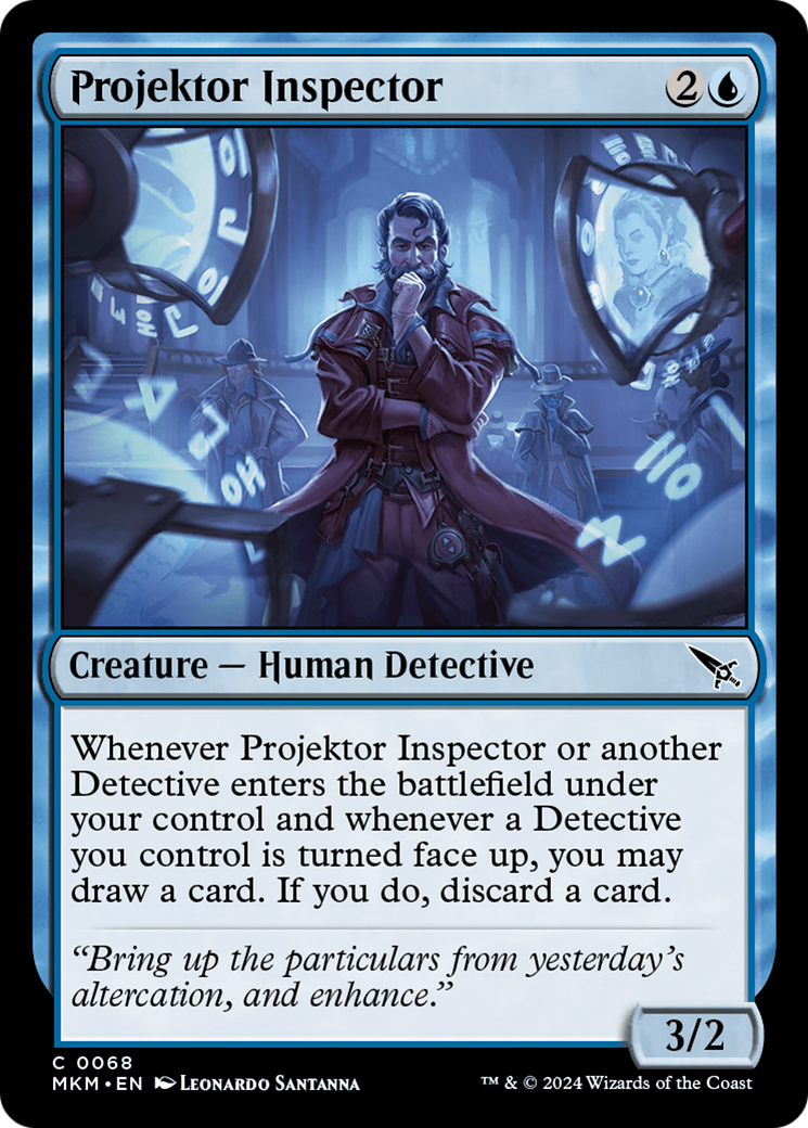 Magic: The Gathering - Projektor Inspector Foil - Murders at Karlov Manor