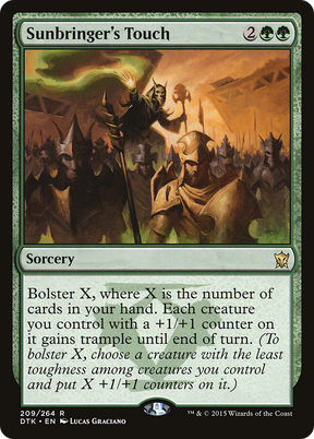 Magic: The Gathering - Sunbringer's Touch Foil - Dragons of Tarkir