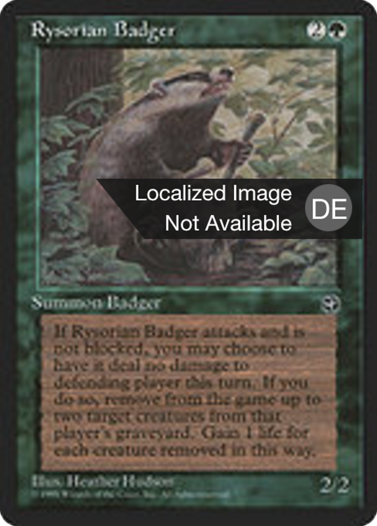 Magic: The Gathering - Rysoriandachs - Homelands