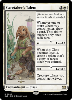 Magic: The Gathering - Caretaker's Talent - Bloomburrow