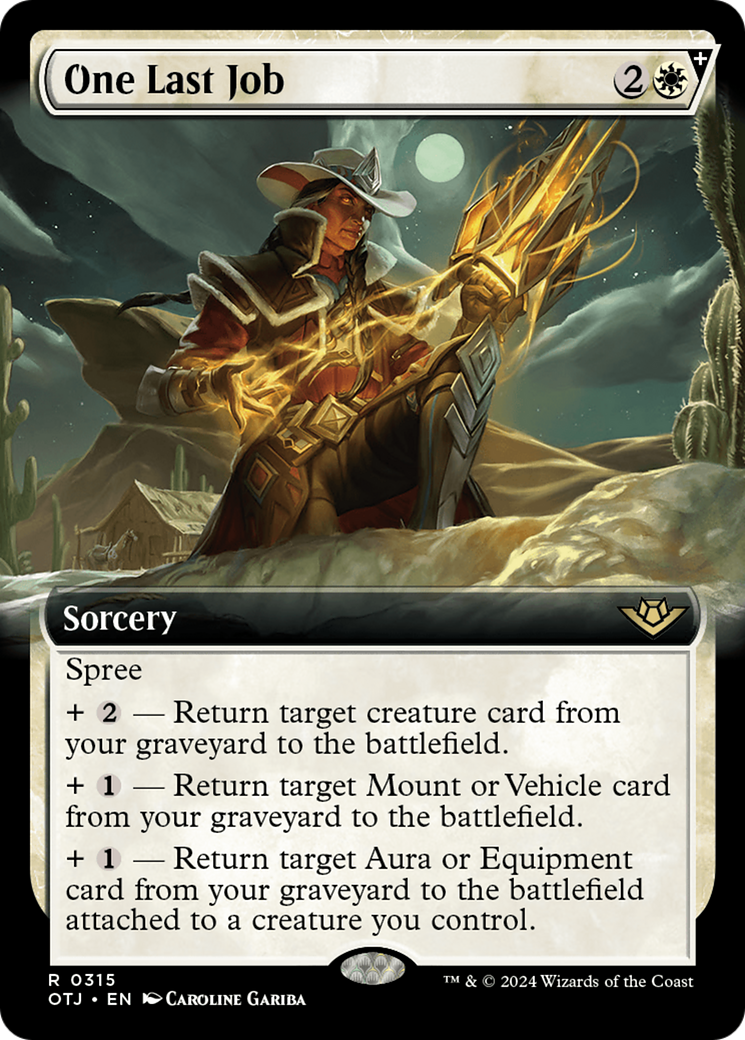 Magic: The Gathering - One Last Job Foil - Outlaws of Thunder Junction