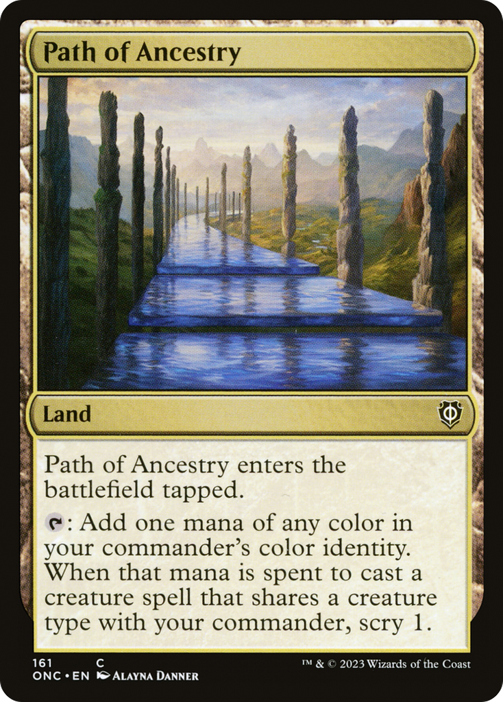 Magic: The Gathering - Path of Ancestry - Phyrexia: All Will Be One Commander