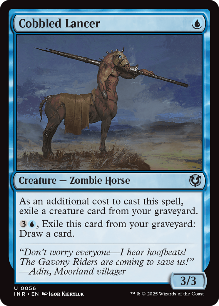 Magic: The Gathering - Cobbled Lancer - Innistrad Remastered