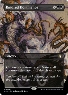 Magic: The Gathering - Kindred Dominance - Commander Masters