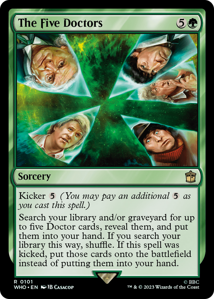 Magic: The Gathering - The Five Doctors - Doctor Who