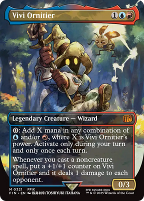 Magic: The Gathering - Vivi Ornitier Foil - Final Fantasy