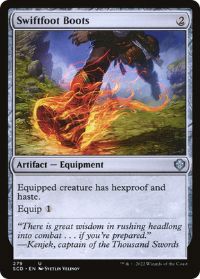 Magic: The Gathering - Swiftfoot Boots - Starter Commander Decks
