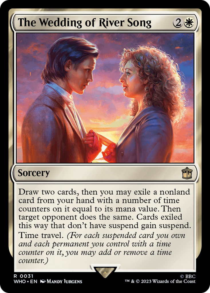 Magic: The Gathering - The Wedding of River Song - Doctor Who