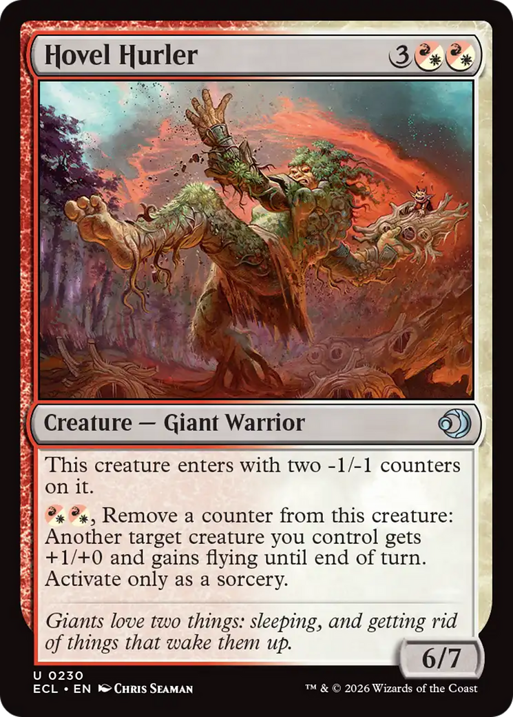 Magic: The Gathering - Hovel Hurler Foil - Lorwyn Eclipsed