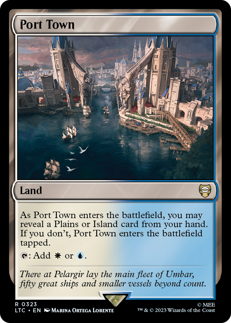 Magic: The Gathering - Port Town - Tales of Middle-earth Commander