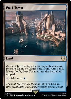 Magic: The Gathering - Port Town - Tales of Middle-earth Commander