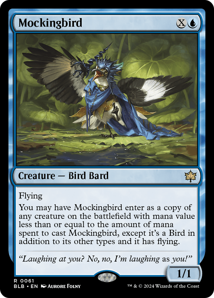 Magic: The Gathering - Mockingbird Foil - Bloomburrow