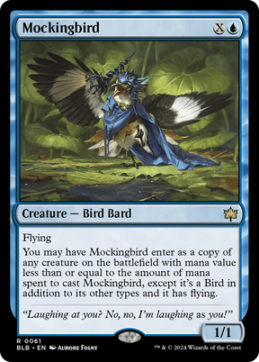 Magic: The Gathering - Mockingbird Foil - Bloomburrow