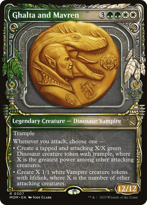Magic: The Gathering - Ghalta and Mavren Foil - March of the Machine