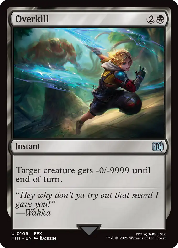 Magic: The Gathering - Overkill Foil - Final Fantasy