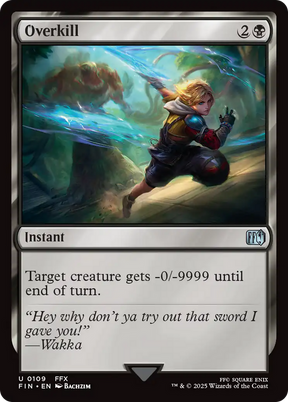 Magic: The Gathering - Overkill Foil - Final Fantasy