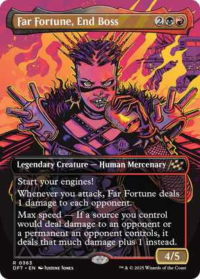 Magic: The Gathering - Far Fortune, End Boss Foil - Aetherdrift