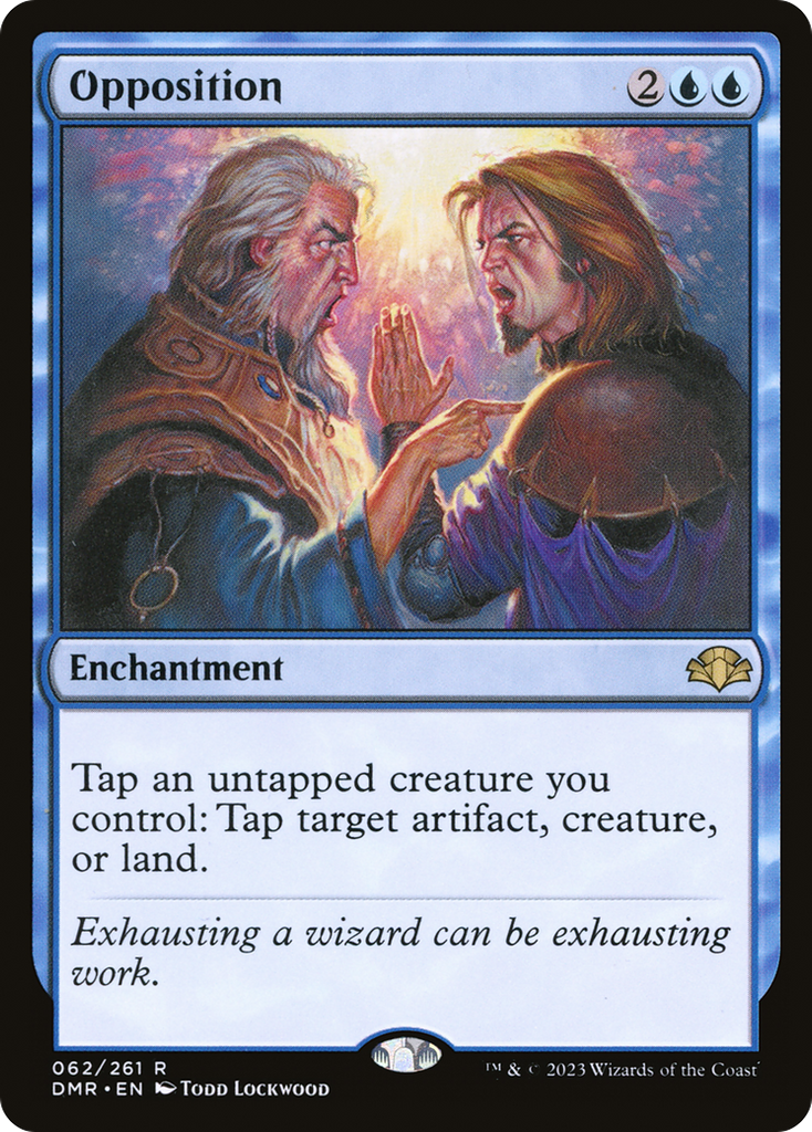 Magic: The Gathering - Opposition Foil - Dominaria Remastered