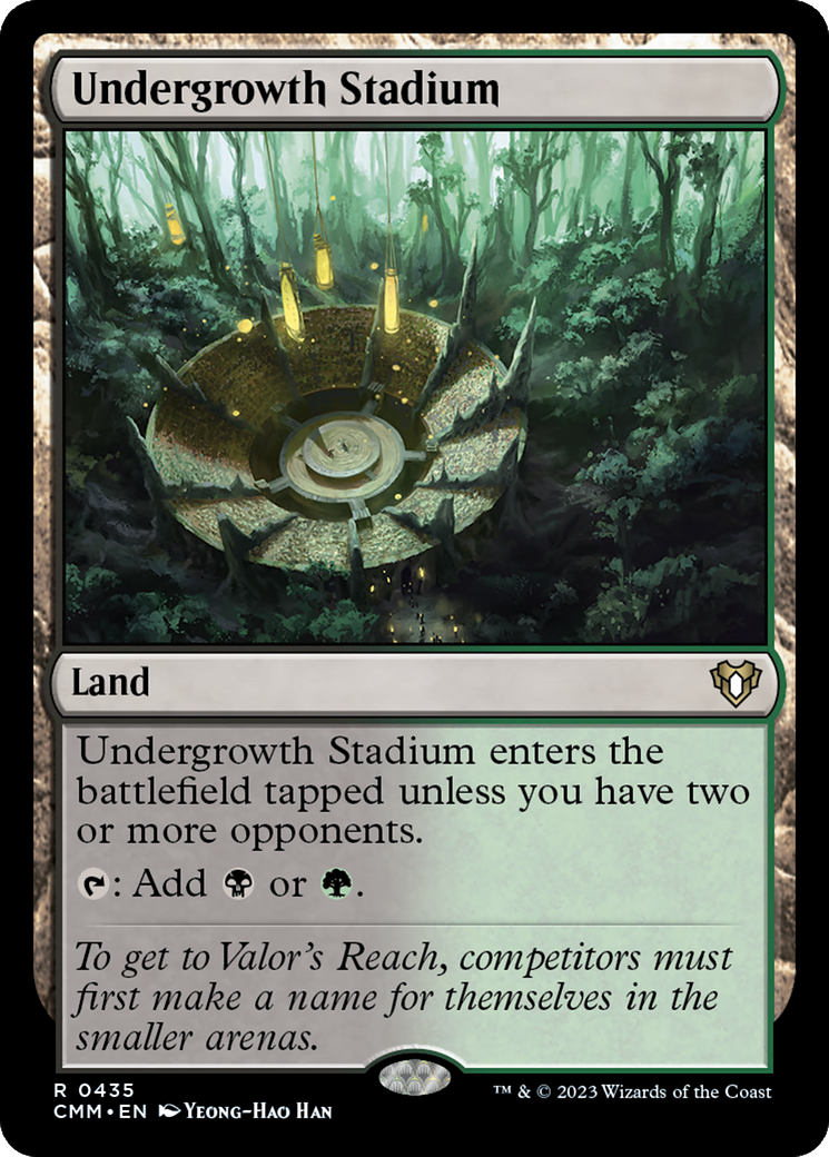 Magic: The Gathering - Undergrowth Stadium Foil - Commander Masters