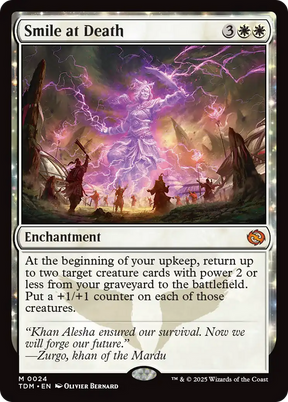 Magic: The Gathering - Smile at Death Foil - Tarkir: Dragonstorm