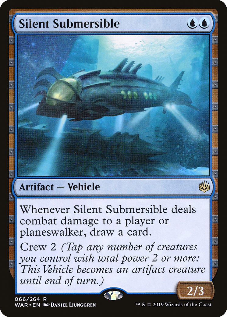 Magic: The Gathering - Silent Submersible Foil - War of the Spark