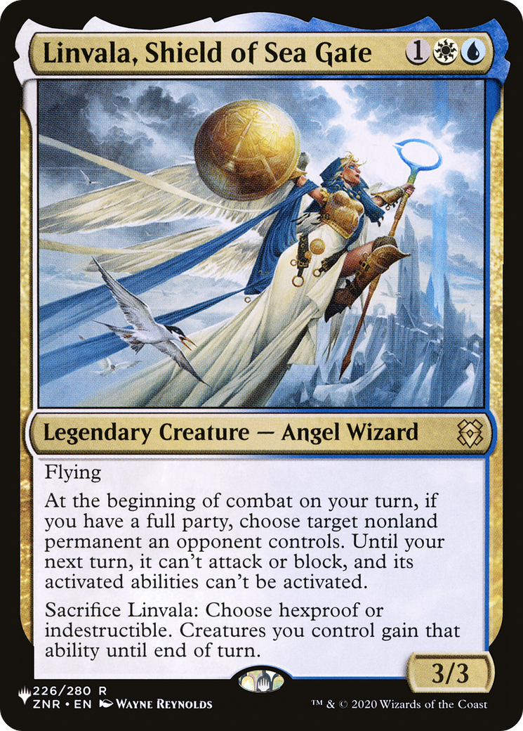 Magic: The Gathering - Linvala, Shield of Sea Gate - The List