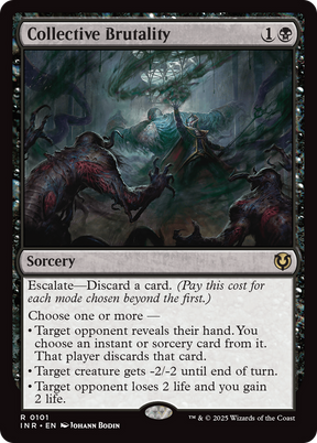 Magic: The Gathering - Collective Brutality Foil - Innistrad Remastered
