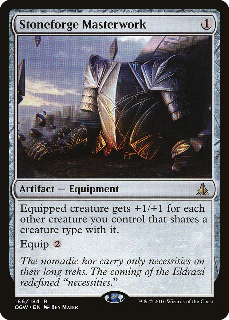 Magic: The Gathering - Stoneforge Masterwork Foil - Oath of the Gatewatch