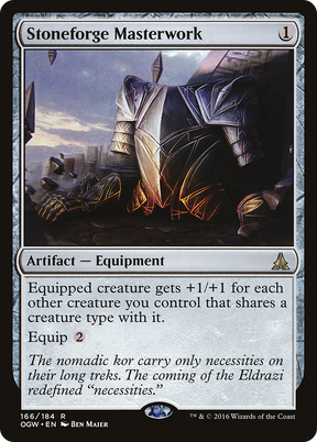 Magic: The Gathering - Stoneforge Masterwork Foil - Oath of the Gatewatch