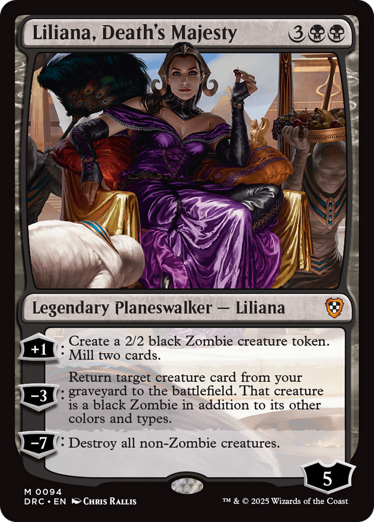 Magic: The Gathering - Liliana, Death's Majesty - Aetherdrift Commander