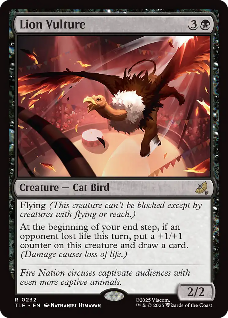 Magic: The Gathering - Lion Vulture Foil - Avatar: The Last Airbender Eternal