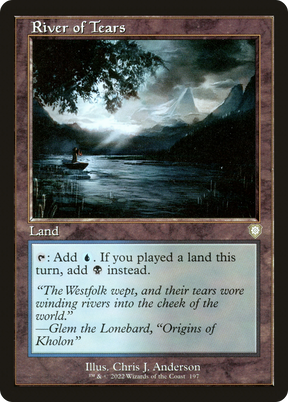 Magic: The Gathering - River of Tears - The Brothers' War Commander