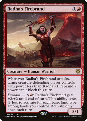 Magic: The Gathering - Radha's Firebrand Foil - Dominaria United